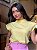 T-SHIRT MUSCLE TEE - AMARELO MANTEIGA - Imagem 1