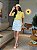 T-SHIRT GOLA ALTA LISA - AMARELO MANTEIGA - Imagem 4