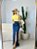T-SHIRT GOLA ALTA LISA - AMARELO MANTEIGA - Imagem 7