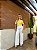 T-SHIRT GOLA ALTA LISA - AMARELO MANTEIGA - Imagem 4