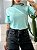 T-SHIRT GOLA ALTA LISA - VERDE MENTA - Imagem 3