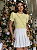 T-SHIRT MANGA PRINCESA ALGODAO CONFORT - AMARELO JASMIM - Imagem 1