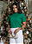 T-SHIRT GOLA ALTA LISA - VERDE BANDEIRA - Imagem 6
