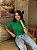 T-SHIRT GOLA ALTA LISA - VERDE BANDEIRA - Imagem 3