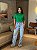 T-SHIRT GOLA ALTA LISA - VERDE BANDEIRA - Imagem 4