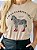 T-SHIRT ZEBRA C/STRASS - BEGE DUNAS - Imagem 3
