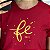 T-SHIRT FÉ C/APLICAÇAO - CHERRY RED - Imagem 2