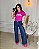 T-SHIRT LOVED AND BRIGHT C/APLICAÇAO - ROSA PENELOPE - Imagem 3