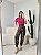 T-SHIRT MANGA DOBRADA - ROSA PINK - Imagem 4