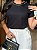 T-SHIRT PEROLAS NA GOLA - PRETO - Imagem 3