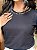 T-SHIRT PEROLAS NA GOLA - PRETO - Imagem 2
