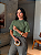 T-SHIRT GOLA ALTA LISA - FOLHA SECA - Imagem 1