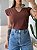 T-SHIRT MUSCLE TEE GOLA V - MARROM - Imagem 2