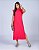 VESTIDO MUSCLE TEE MIDI CONFORT - MELANCIA - Imagem 1