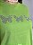 T-SHIRT TRIO DE BORBOLETAS C/STRASS - VERDE FOLHA - Imagem 2