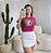 T-SHIRT MINNIE MOUSE 1923 - ROSA CARMIM - Imagem 1