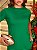 VESTIDO MAITÊ LISO DE ALGODÃO COM BOLSO - VERDE BANDEIRA - Imagem 2
