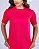VESTIDO MAITÊ LISO DE ALGODÃO COM BOLSO - ROSA PINK - Imagem 3
