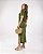 VESTIDO MAITÊ LISO DE ALGODÃO COM BOLSO - VERDE MILITAR - Imagem 3