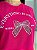 T-SHIRT EVERYTHING IS BETTER C/STRASS - ROSA PINK - Imagem 2