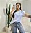 T-SHIRT COLCCI ALTO RELEVO PUFF - BRANCO - Imagem 1