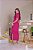 VESTIDO MAITÊ LISO DE ALGODÃO COM BOLSO - FUCSIA - Imagem 5