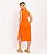 VESTIDO MIDI CAVADO LISO - LARANJA ENERGIC - Imagem 3