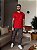 CAMISETA MASCULINA LISA - VERMELHO - Imagem 2