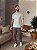 CAMISETA MASCULINA LISA - CINZA MESCLA - Imagem 3