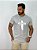 CAMISETA MASCULINA YESHUA CRUZ - CINZA MESCLA - Imagem 1