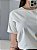 T-SHIRT MANGA DOBRADA - BEGE NATURAL - Imagem 2