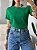 T-SHIRT MANGA DOBRADA - VERDE BANDEIRA - Imagem 4
