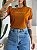 T-SHIRT MANGA DOBRADA ROMANOS 08:01 - CARAMELO - Imagem 4