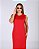 VESTIDO MIDI CAVADO C/BOLSO - VERMELHO - Imagem 2