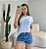T-SHIRT CONCHAS SHELLS THE SEA - BRANCO - Imagem 1