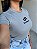 T-SHIRT CANELADA COLCCI - CINZA - Imagem 1