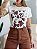 T-SHIRT TEXAS COWPRINT - OFF WHITE - Imagem 4