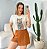 T-SHIRT ONÇA - BEGE NATURAL - Imagem 1