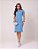 VESTIDO DRESS LISO - AZUL DENIM - Imagem 1