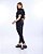 CONJUNTO CALÇA E CROPPED COM CAPUZ - PRETO - Imagem 3