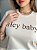 T-SHIRT HEY BABY - BEGE NATURAL - Imagem 2