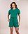 CONJUNTO VISCOLYCRA T-SHIRT PUNHO E SHORT - VERDE BANDEIRA - Imagem 1