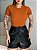 T-SHIRT CANELADA - CARAMELO - Imagem 3
