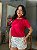 T-SHIRT LISA - VERMELHO - Imagem 1