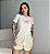 T-SHIRT COLCCI RELEVO PUFF - BEGE NATURAL - Imagem 1