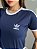 T-SHIRT ADIDAS LISTRAS COM PUNHO - AZUL MARINHO - Imagem 2