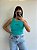 CROPPED RIBANA COLCCI SPORT STYLE - VERDE JADE - Imagem 1