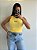 CROPPED RIBANA COLCCI SPORT STYLE - AMARELO MANTEIGA - Imagem 1