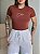 T-SHIRT CANELADA COLCCI RELEVO - MARROM - Imagem 3