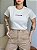 T-SHIRT ADIDAS C/GLITTER - BEGE NATURAL - Imagem 3